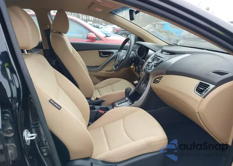 2013 Hyundai Elantra Gls из США, поврежденный, VIN KMHDH4AE4DU880612